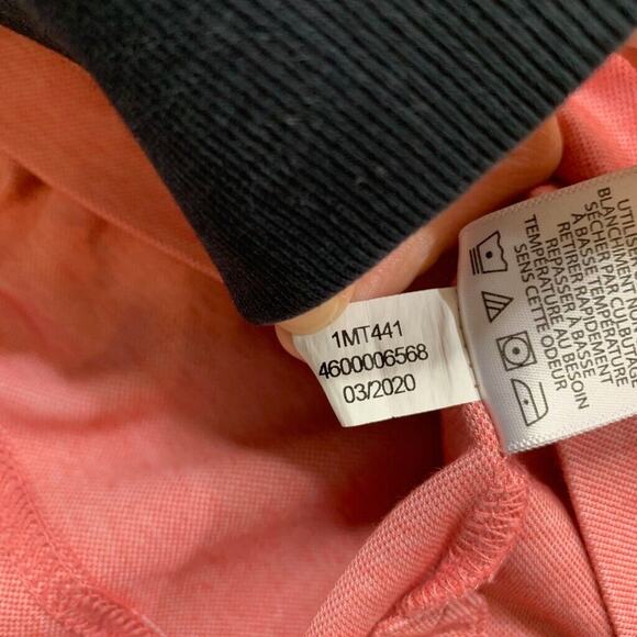 Travis Mathew Polo Shirt Mens XL Primrose Pima Cotton Blend Chest Stripe Golf - Picture 6 of 10